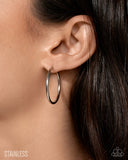 Surmounting Sheen - Silver -Paparazzi Accessories - Earring - Jewelry with Erin Binford