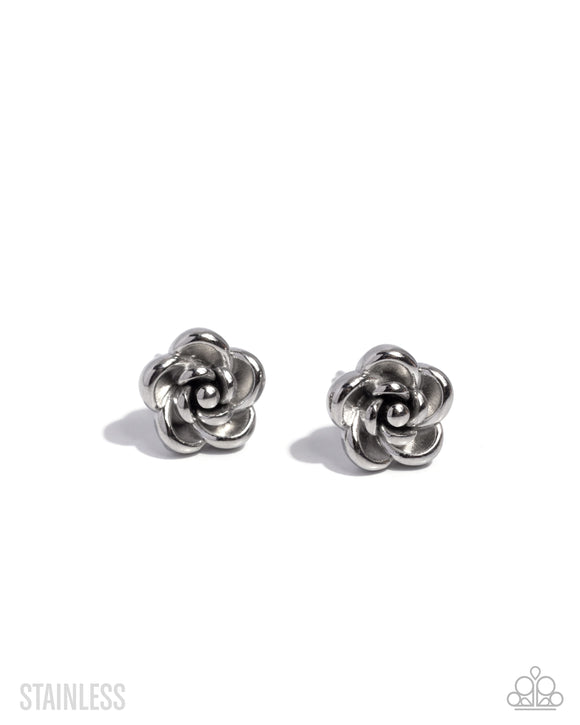 Royal Grounds - Silver - Paparazzi Accessories - Earring - Jewelry with Erin Binford