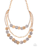 Decadent Discs - Multi - Paparazzi Accessories - Necklace - Jewelry with Erin Binford