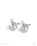 Admirable Anchor - Silver - Paparazzi Accessories - Cuff Link - Jewelry with Erin Binford