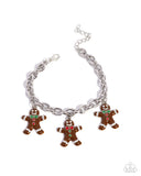 Gingerbread Glitz - Brown - Paparazzi Accessories - Bracelet - Jewelry with Erin Binford