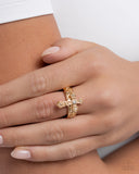 Holy Haute - Gold - Paparazzi Accessories - Ring