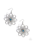 Malibu Mode - Blue - Paparazzi Accessories - Earring - Jewelry with Erin Binford