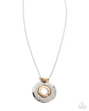 Mismatched Melody - Silver - Paparazzi Accessories - Necklace