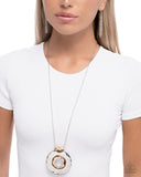 Mismatched Melody - Silver - Paparazzi Accessories - Necklace