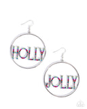Holly Jolly - Multi - Paparazzi Accessories - Earring - Jewelry with Erin Binford