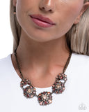 Woodland Waltz - Brass - Paparazzi Accessories - Necklace