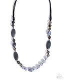 Entrancing Ease - Black - Paparazzi Accessories - Necklace