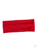 Effortless Energy - Red - Paparazzi Accessories - Headband - Jewelry with Erin Binford