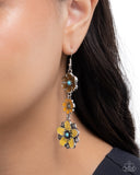Floral Flock - Yellow - Paparazzi Accessories - Floral Flock - Jewelry with Erin Binford