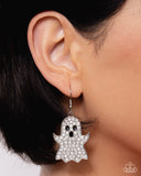 Ghost Town - White - Paparazzi Accessories - Earring - Jewelry with Erin Binford