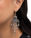 Shimmery Sway - Silver - Paparazzi Accessories - Earring - Jewelry with Erin Binford