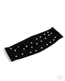 Placid Pearls - Black - Paparazzi Accessories - Headband - Jewelry with Erin Binford