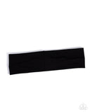Placid Pearls - Black - Paparazzi Accessories - Headband - Jewelry with Erin Binford