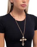 Heavenly Haul - Gold -Paparazzi Accessories - Necklace - Jewelry with Erin Binford