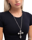 Heavenly Haul - White - Paparazzi Accessories - Necklace