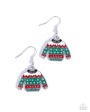 Sweater Season - Multi - Paparazzi Accessories - Earring - Jewelry with Erin Binford