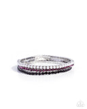 Colorful Cabaret - Purple - Paparazzi Accessories -Bracelet - Jewelry with Erin Binford