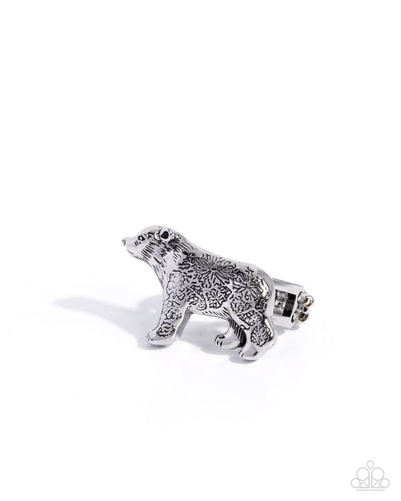 Adorably Arctic - Silver - Paparazzi Accessories - Ring - Jewelry with Erin Binford