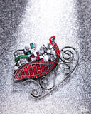 Sledding Shimmer - Red - Jewelry with Erin Binford
