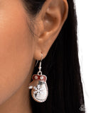 Memorable Mittens - Red - Paparazzi Accessories - Earring - Jewelry with Erin Binford