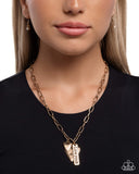 Valentines Victory - Gold - Paparazzi Accessories - Necklace - Jewelry with Erin Binford