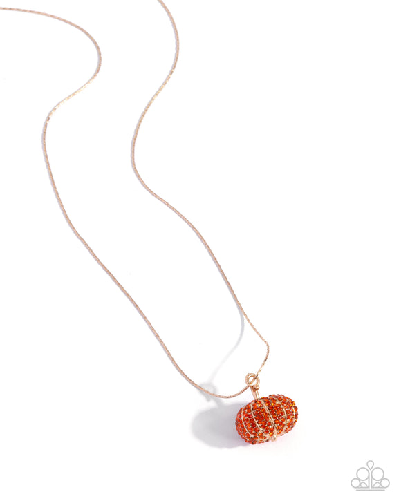 Pumpkin Panache - Orange - Jewelry with Erin Binford