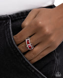 Valentines Value - Red - Paparazzi Accessories - Ring