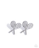 Tennis Team - Silver - Paparazzi Accessories- Earring - Jewelry with Erin Binford