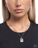 Pine Tree Prize - Silver - Paparazzi Accessories - Necklace