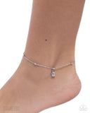 Turtle Timbre - Silver - Paparazzi Accessories - Anklet - Jewelry with Erin Binford