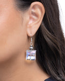 Polished Perfume - White -Paparazzi Accessories - Earring