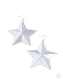 Seize the Superstars - Silver - Paparazzi Accessories - Earring