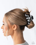 Ghostly Greeting - Black - Paparazzi Accessories - Hair Clip - Jewelry with Erin Binford