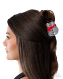 Snowman Serenade - Multi - Paparazzi Accessories - Hair Clip - Jewelry with Erin Binford