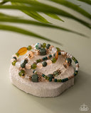 Angelic Array - Green - Paparazzi Accessories - Bracelet - Jewelry with Erin Binford