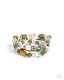 Angelic Array - Green - Paparazzi Accessories - Bracelet - Jewelry with Erin Binford