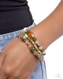 Angelic Array - Green - Paparazzi Accessories - Bracelet - Jewelry with Erin Binford