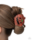 Jubilant Jack-O-Lantern - Orange - Paparazzi Accessories - Hair Clip - Jewelry with Erin Binford