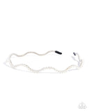 Palatable Pearls - White - Paparazzi Accessories - Headband - Jewelry with Erin Binford