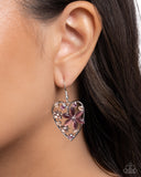 Feminine Freestyle - Purple - Paparazzi Accessories - Earring