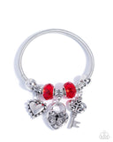 Truly Loveable - Red - Paparazzi Accessories - Bracelet - Jewelry with Erin Binford