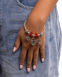 Truly Loveable - Red - Paparazzi Accessories - Bracelet - Jewelry with Erin Binford