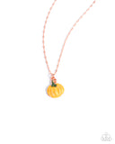 Pumpkin Patch - Copper - Paparazzi Accessories - Necklace - Jewelry with Erin Binford