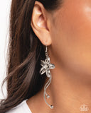 Garden Gait - White - Paparazzi Accessories - Earring
