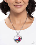 Cupid Collection - Multi - Paparazzi Accessories - Necklace