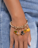 Celebratory Center - Gold - Paparazzi Accessories - Bracelet - Jewelry with Erin Binford