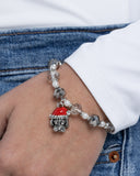 Christmas Chic - Red - Paparazzi Accessories- Bracelet - Jewelry with Erin Binford