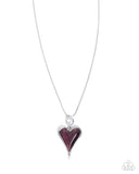 Romantic Renewal - Purple - Paparazzi Accessories - Necklace