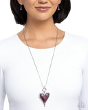 Romantic Renewal - Purple - Paparazzi Accessories - Necklace